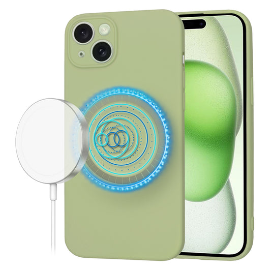 MagSafe-kuori Apple iPhone 15 Plus:lle, Techsuit, SoftFlex, Matcha