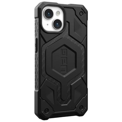 MagSafe Case for Apple iPhone 15 Plus, Urban Armor Gear, Monarch Pro Carbon, Black