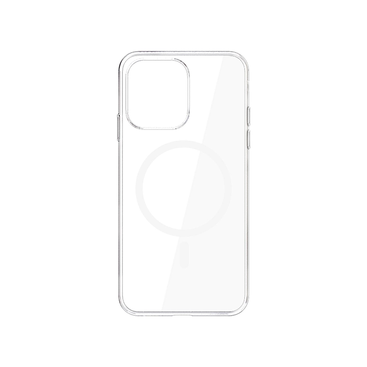 MagSafe-kuori Apple iPhone 15 Pro Maxille, 3MK, Clear MagCase, Läpinäkyvä