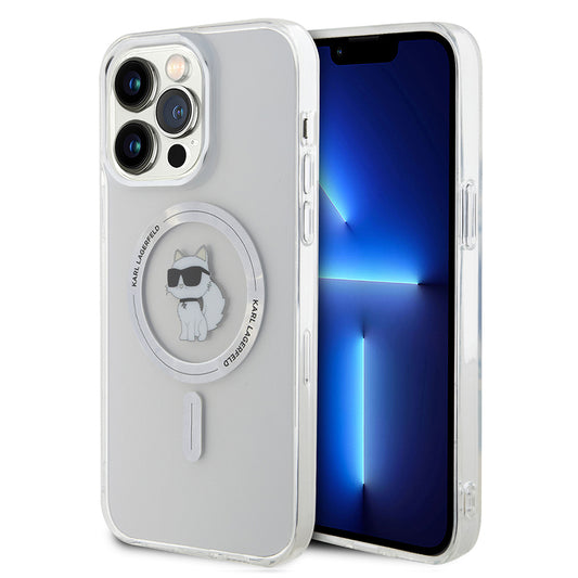 MagSafe-kotelo Apple iPhone 15 Pro Maxille, Karl Lagerfeld, IML Choupette, Läpinäkyvä