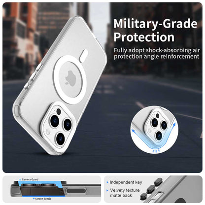 MagSafe-kuori Apple iPhone 15 Pro Maxille, Techsuit, CandyCase, Valkoinen
