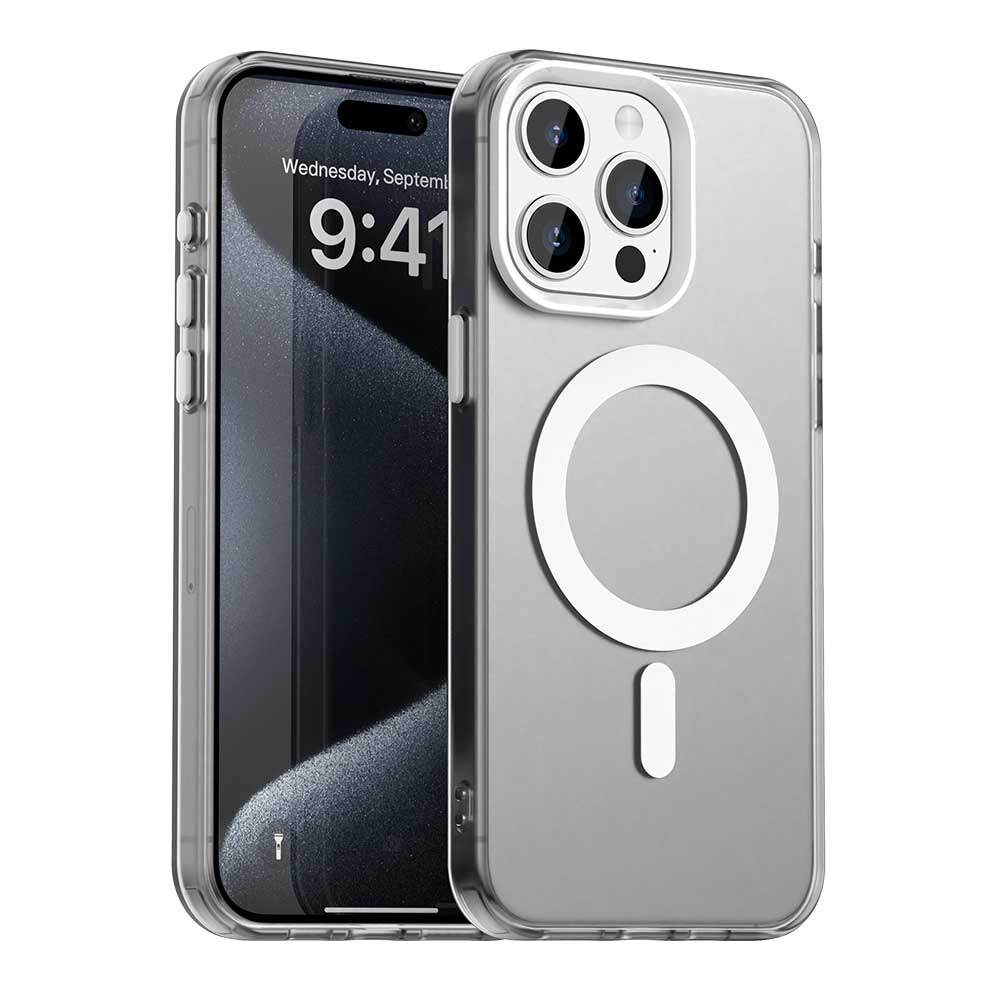 MagSafe-kuori Apple iPhone 15 Pro Maxille, Techsuit, CandyCase, Valkoinen