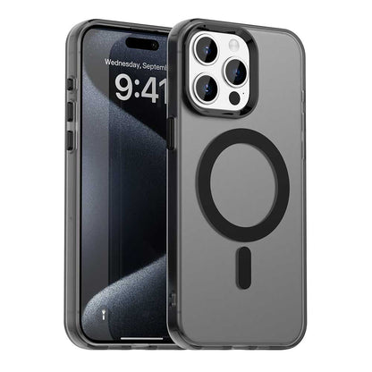 MagSafe-kuori Apple iPhone 15 Pro Maxille, Techsuit, CandyCase, Musta