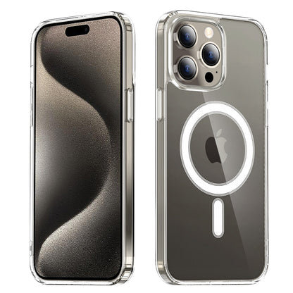 MagSafe-kuori Apple iPhone 15 Pro Maxille, Techsuit, Pro, Läpinäkyvä