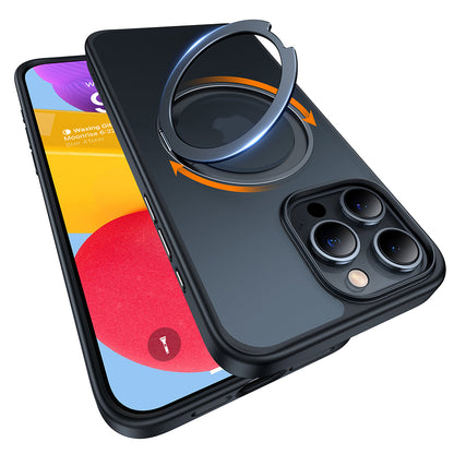MagSafe-kotelo Apple iPhone 15 Pro Maxille, Torras, Ostand Pro, Musta