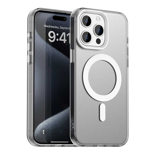 MagSafe Case for Apple iPhone 15 Pro, Techsuit, CandyCase, White