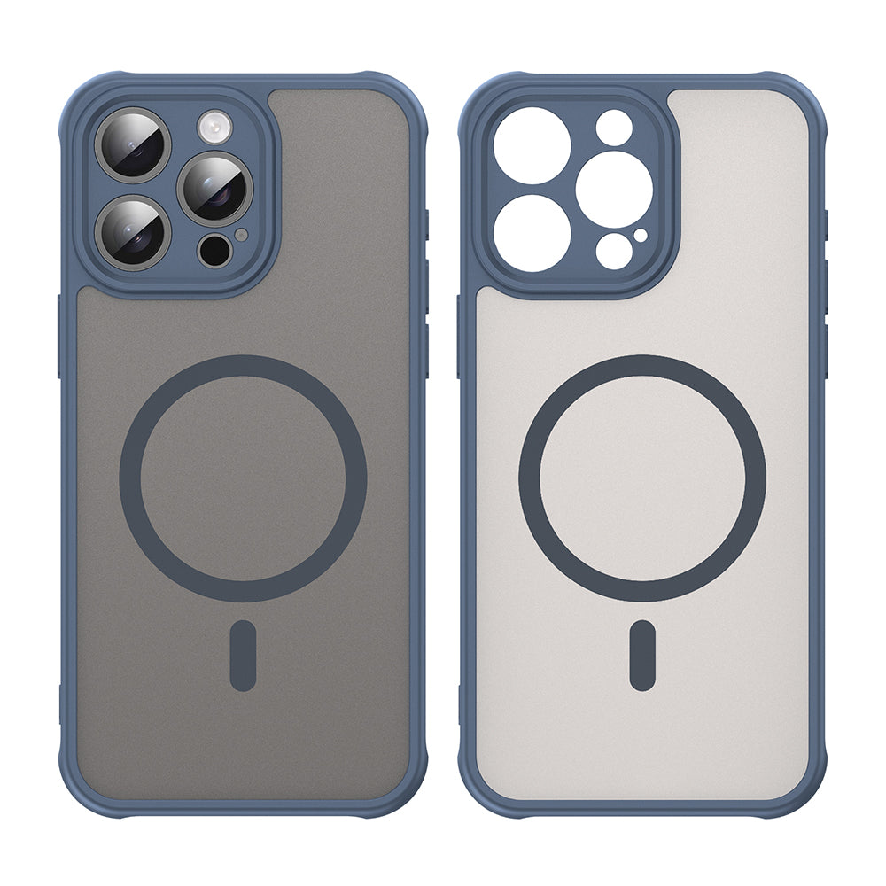MagSafe-kuori Apple iPhone 15 Pro:lle, Techsuit, HaloFrost II, Laivastonsininen