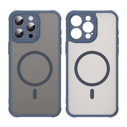 MagSafe-kuori Apple iPhone 15 Pro:lle, Techsuit, HaloFrost II, Laivastonsininen
