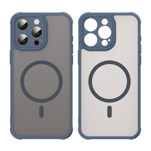 MagSafe-kuori Apple iPhone 15 Pro:lle, Techsuit, HaloFrost II, Laivastonsininen
