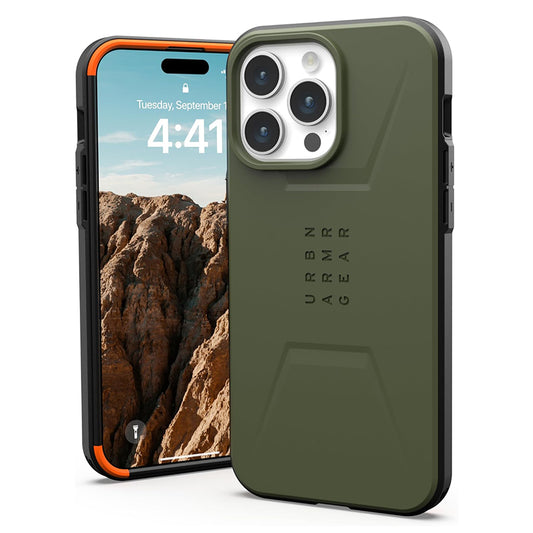 MagSafe-kuori Apple iPhone 15 Pro:lle, Urban Armor Gear, Civilian, Vihreä