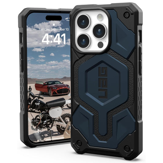 MagSafe-kuori Apple iPhone 15 Pro:lle, Urban Armor Gear, Monarch Pro, Laivastonsininen