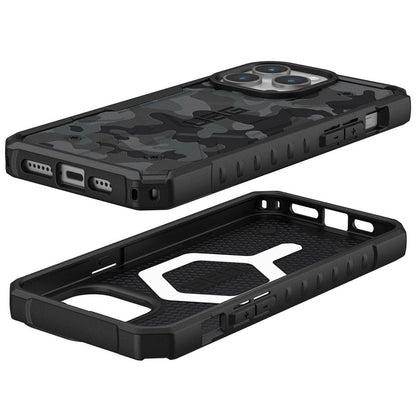 MagSafe-kuori Apple iPhone 15 Pro:lle, Urban Armor Gear, Pathfinder SE Midnight Camo, Maastokuvioitu