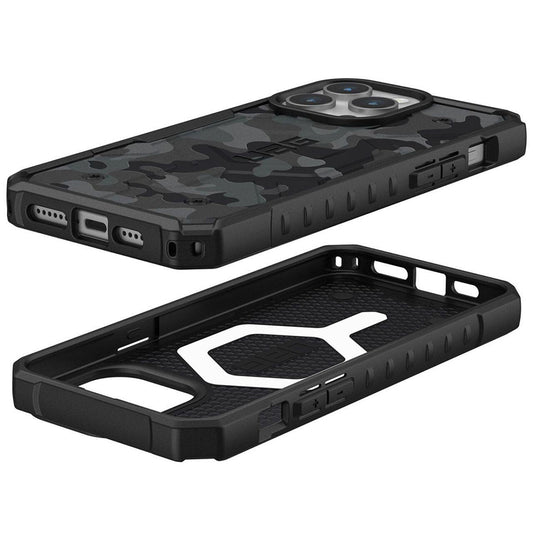 MagSafe-kuori Apple iPhone 15 Pro:lle, Urban Armor Gear, Pathfinder SE Midnight Camo, Maastokuvioitu