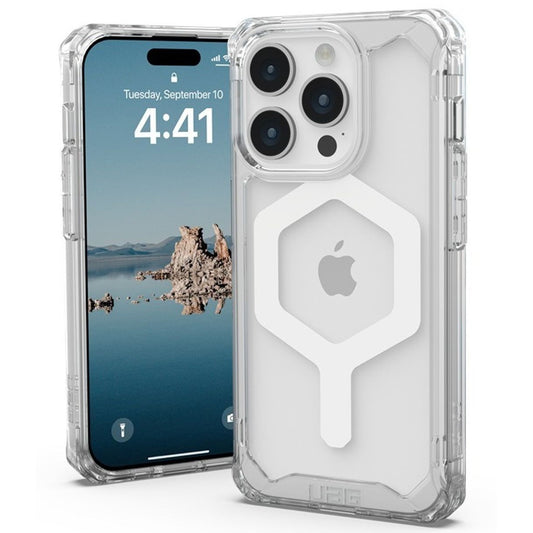 MagSafe-kuori Apple iPhone 15 Pro:lle, Urban Armor Gear, Plyo, Valkoinen