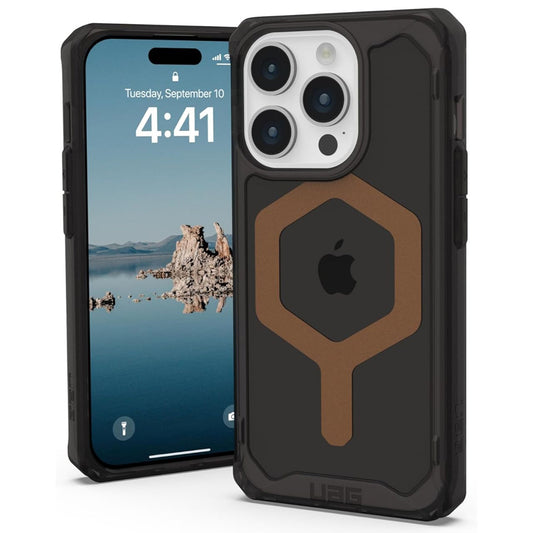 MagSafe-kuori Apple iPhone 15 Pro:lle, Urban Armor Gear, Plyo, Ruskea