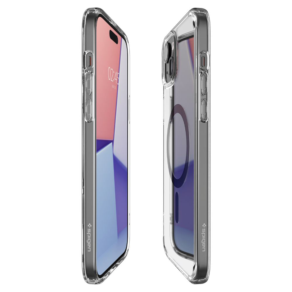 MagSafe-kotelo Apple iPhone 15:lle, Spigen, Ultra Hybrid, Musta ACS06803