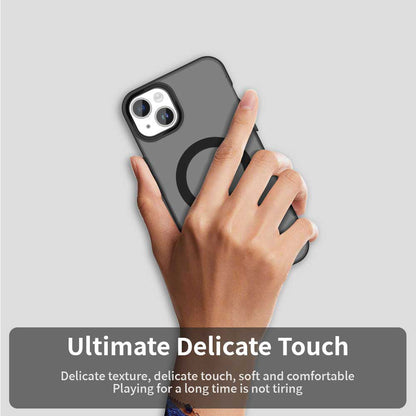 MagSafe-kuori Apple iPhone 15:lle, Techsuit, CandyCase, Musta