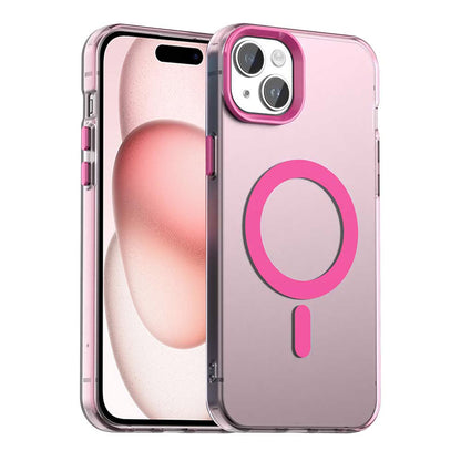 MagSafe-kuori Apple iPhone 15:lle, Techsuit, CandyCase, Vaaleanpunainen
