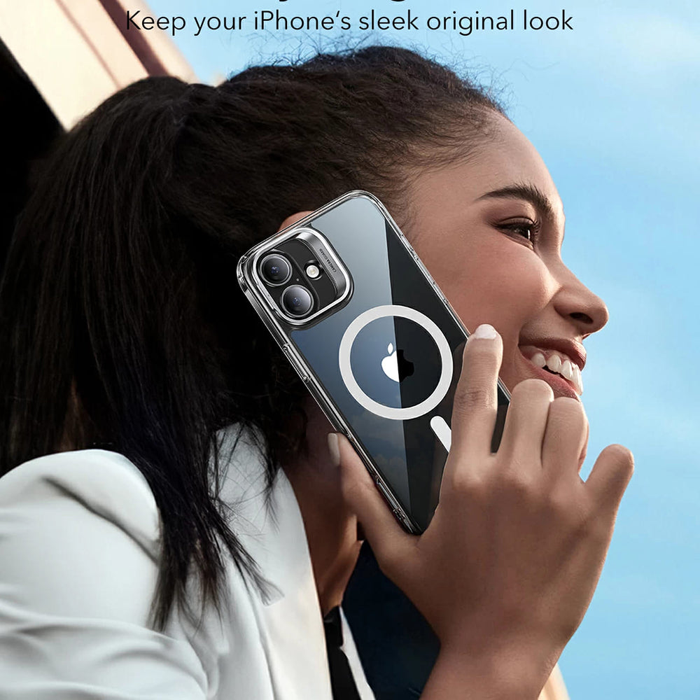 MagSafe Case for Apple iPhone 16, ESR, Classic Hybrid Kickstand, Transparent