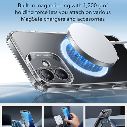 MagSafe-kotelo Apple iPhone 16:lle, ESR, Zero, Läpinäkyvä