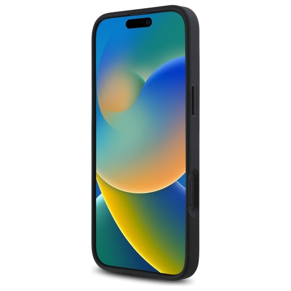 MagSafe-kotelo Apple iPhone 16:lle, Guess, 4G Flowers Print, Musta