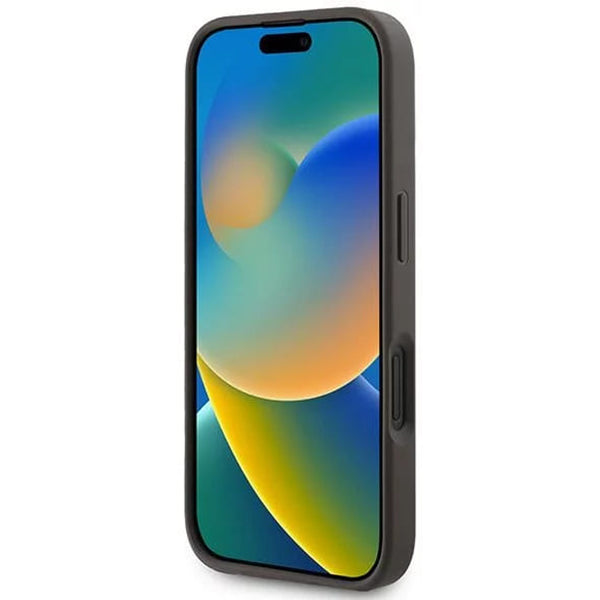 MagSafe-kotelo Apple iPhone 16:lle, Guess, 4G Ring Classic Logo, Ruskea