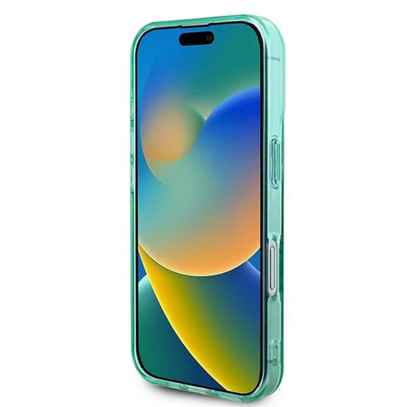 MagSafe-kotelo Apple iPhone 16:lle, Guess, IML Rhinestone, Vihreä