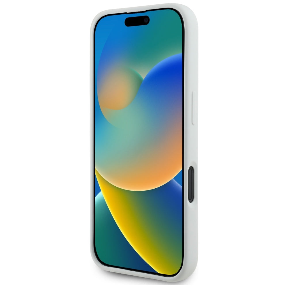 MagSafe-kotelo Apple iPhone 16:lle, Karl Lagerfeld, Silikoni Karl & Choupette's Heads, Beige