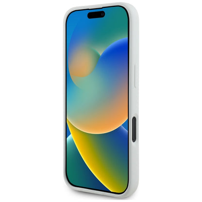 MagSafe-kotelo Apple iPhone 16:lle, Karl Lagerfeld, Silikoni Karl & Choupette's Heads, Beige