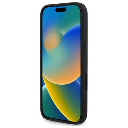 MagSafe-kotelo Apple iPhone 16:lle, Karl Lagerfeld, Silicone Karl & Choupette's Heads, Musta