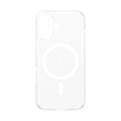 MagSafe-kotelo Apple iPhone 16:lle, PanzerGlass, Care Urban Combat Star Lit, Valkoinen Läpinäkyvä