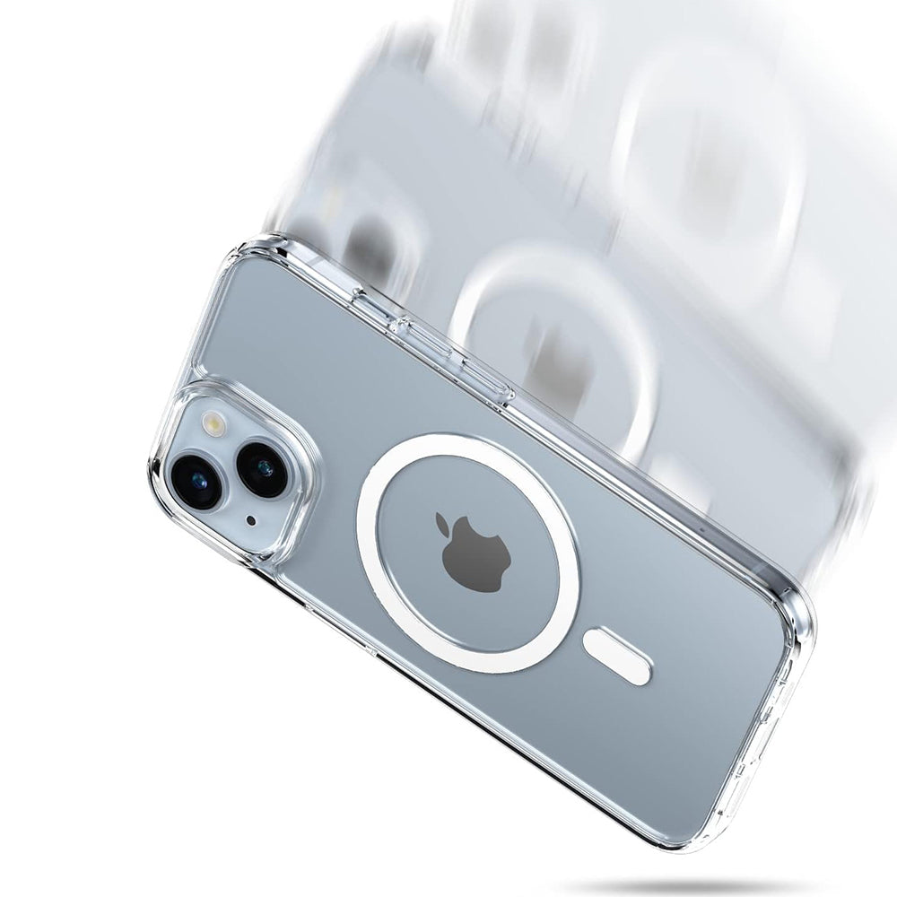 MagSafe-kotelo Apple iPhone 16:lle, PanzerGlass, HardCase, Valkoinen Läpinäkyvä