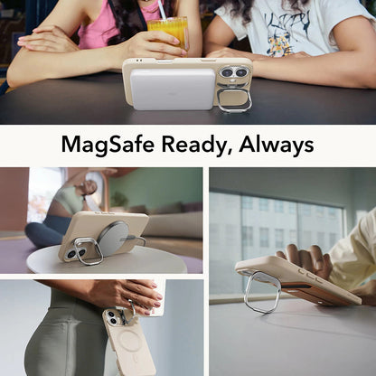 MagSafe-kotelo Apple iPhone 16 Plus -puhelimelle, ESR, Cloud Soft Kickstand, Kerma