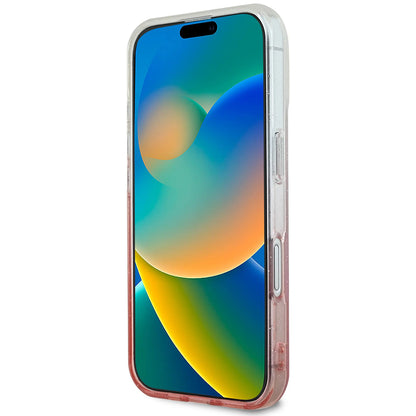 MagSafe-kotelo Apple iPhone 16 Plus -puhelimelle, Guess, IML Glitter Gradient, Ruskea