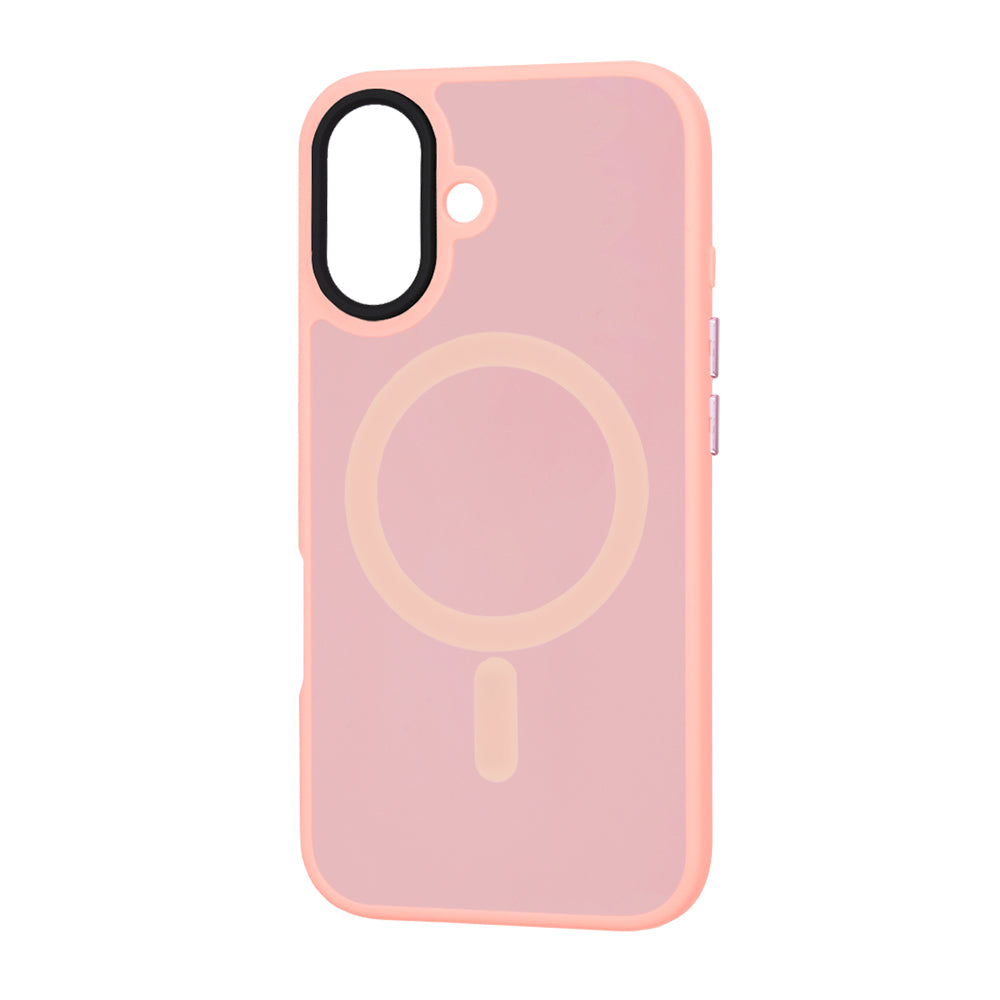 MagSafe-kuori Apple iPhone 16 Plusille, Techsuit, HaloFrost, Vaaleanpunainen