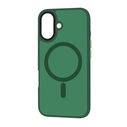 MagSafe Case for Apple iPhone 16 Plus, Techsuit, HaloFrost, Green