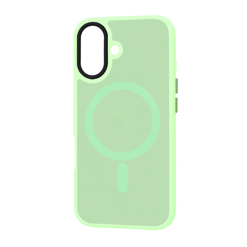 MagSafe-kuori Apple iPhone 16 Plusille, Techsuit, HaloFrost, Vaaleanvihreä