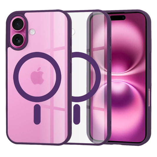 MagSafe-kuori Apple iPhone 16 Plus -puhelimelle, Techsuit, Pro, Violetti