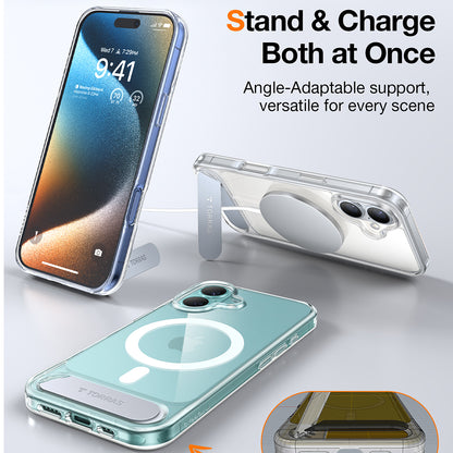 MagSafe-kotelo Apple iPhone 16 Plus -puhelimelle, Torras, Pstand, Läpinäkyvä