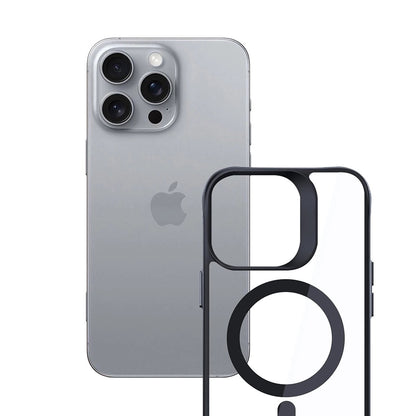 MagSafe-kuori Apple iPhone 16 Pro:lle, 3MK, Satin Armor, Läpinäkyvä