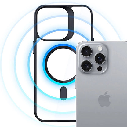 MagSafe-kuori Apple iPhone 16 Pro:lle, 3MK, Satin Armor, Läpinäkyvä