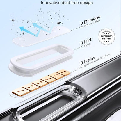 MagSafe-kotelo Apple iPhone 16 Prolle, ESR, Classic Hybrid Kickstand Slide, Satinoitu Musta