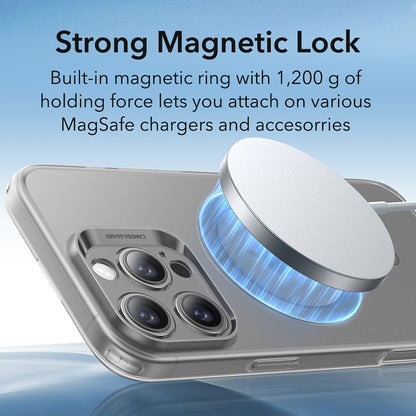 MagSafe-kotelo Apple iPhone 16 Prolle, ESR, Zero, Harmaa Satinoitu
