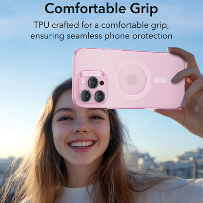 MagSafe-kotelo Apple iPhone 16 Prolle, ESR, Zero, Satinoitu Vaaleanpunainen