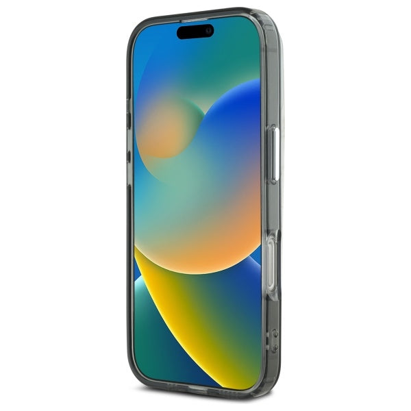 MagSafe-kotelo Apple iPhone 16 Prolle, Karl Lagerfeld, IML Monogram Karl & Choupette's Heads, Musta