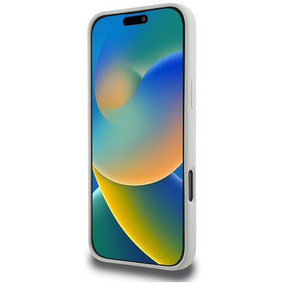 MagSafe-kotelo Apple iPhone 16 Prolle, Karl Lagerfeld, Silicone Karl & Choupette's Heads, Beige