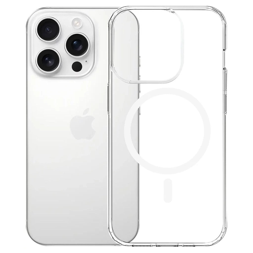 MagSafe-kuori Apple iPhone 16 Pro Maxille, 3MK, Armor MagCase, Läpinäkyvä