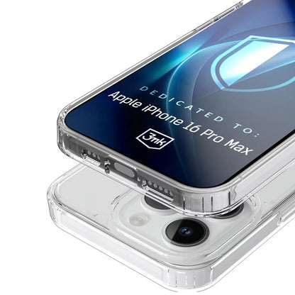 MagSafe-kuori Apple iPhone 16 Pro Maxille, 3MK, Armor MagCase, Läpinäkyvä