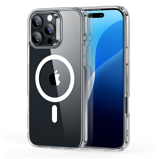 MagSafe-kotelo Apple iPhone 16 Pro Max:lle, ESR, Classic Hybrid, Läpinäkyvä