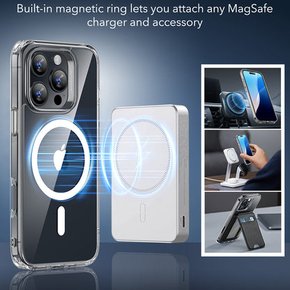 MagSafe-kotelo Apple iPhone 16 Pro Max:lle, ESR, Classic Hybrid, Läpinäkyvä